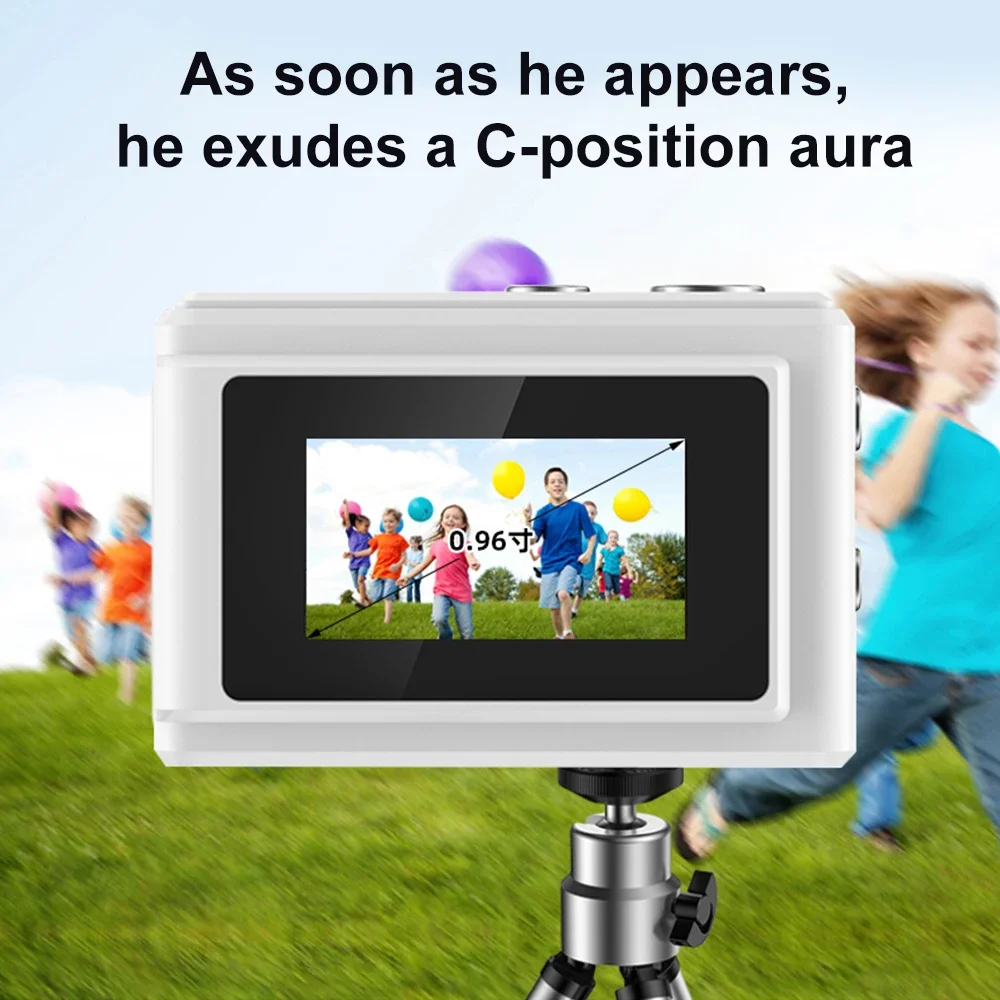 1080P HD Mini Camera Pocket Digital Camera with Screen Bodycam Indoor Outdoor Sports DV Video Recorder Compact