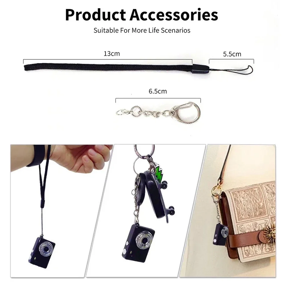 1080P HD Mini Camera Pocket Digital Camera with Screen Bodycam Indoor Outdoor Sports DV Video Recorder Compact