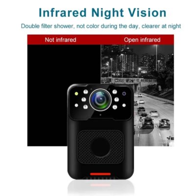Waterproof Small Body Camera 1080P File Encryption Infrared Night Vision Cam Mini Bodycam Sport DV Law Enforcement DVR - Image 3