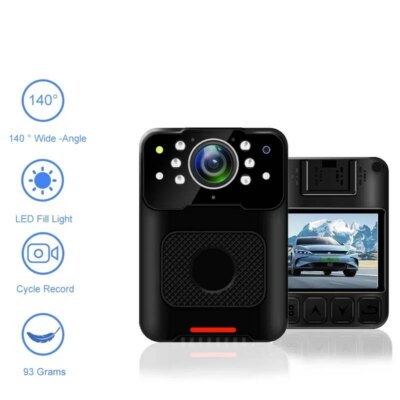 Waterproof Small Body Camera 1080P File Encryption Infrared Night Vision Cam Mini Bodycam Sport DV Law Enforcement DVR