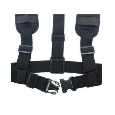Body Camera Chest Vest Durable Shoulder Single Vest for All Body Camcorder Velcro Wearing Bodycam Belt Cam Shoulder Strap - Image 2