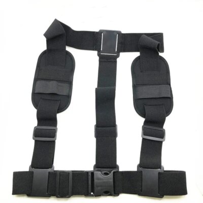 Body Camera Chest Vest Durable Shoulder Single Vest for All Body Camcorder Velcro Wearing Bodycam Belt Cam Shoulder Strap - Image 4