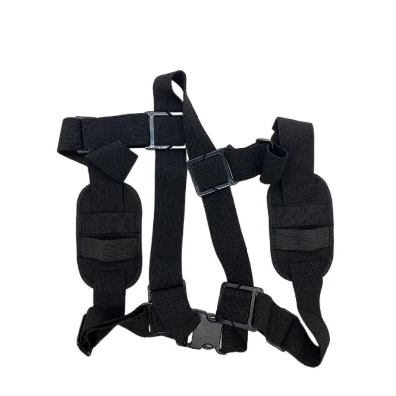 Body Camera Chest Vest Durable Shoulder Single Vest for All Body Camcorder Velcro Wearing Bodycam Belt Cam Shoulder Strap