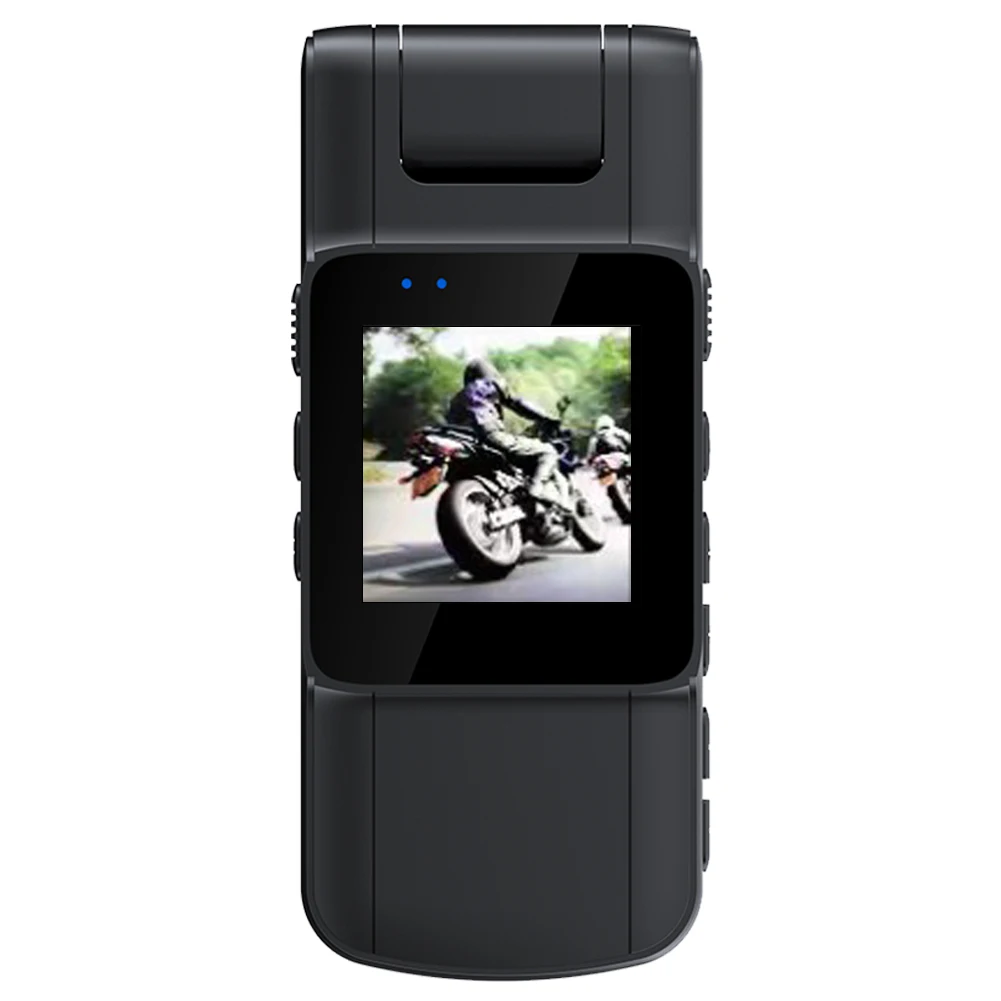 GS06 Mini Body Camera 1080P HD WiFi Sports Camera 180° Rotating Night Vision Digital Video Recorder 1000mAh Bodycam Police Cam