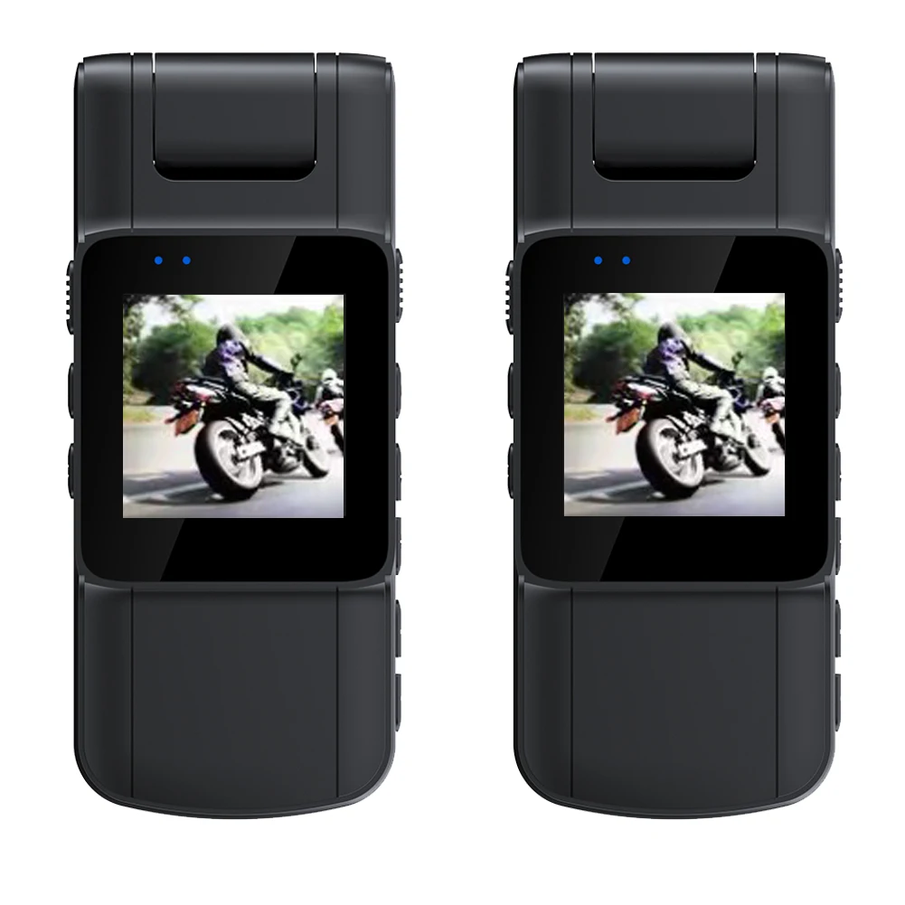 GS06 Mini Body Camera 1080P HD WiFi Sports Camera 180° Rotating Night Vision Digital Video Recorder 1000mAh Bodycam Police Cam