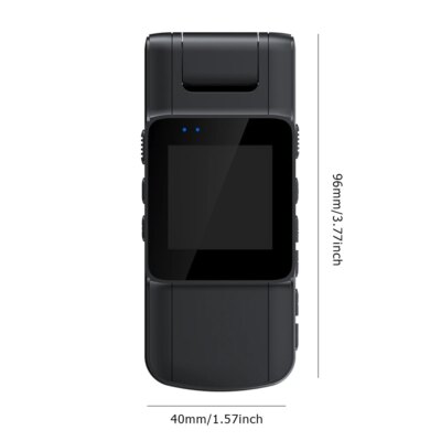 GS06 Mini Body Camera 1080P HD WiFi Sports Camera 180° Rotating Night Vision Digital Video Recorder 1000mAh Bodycam Police Cam - Image 6