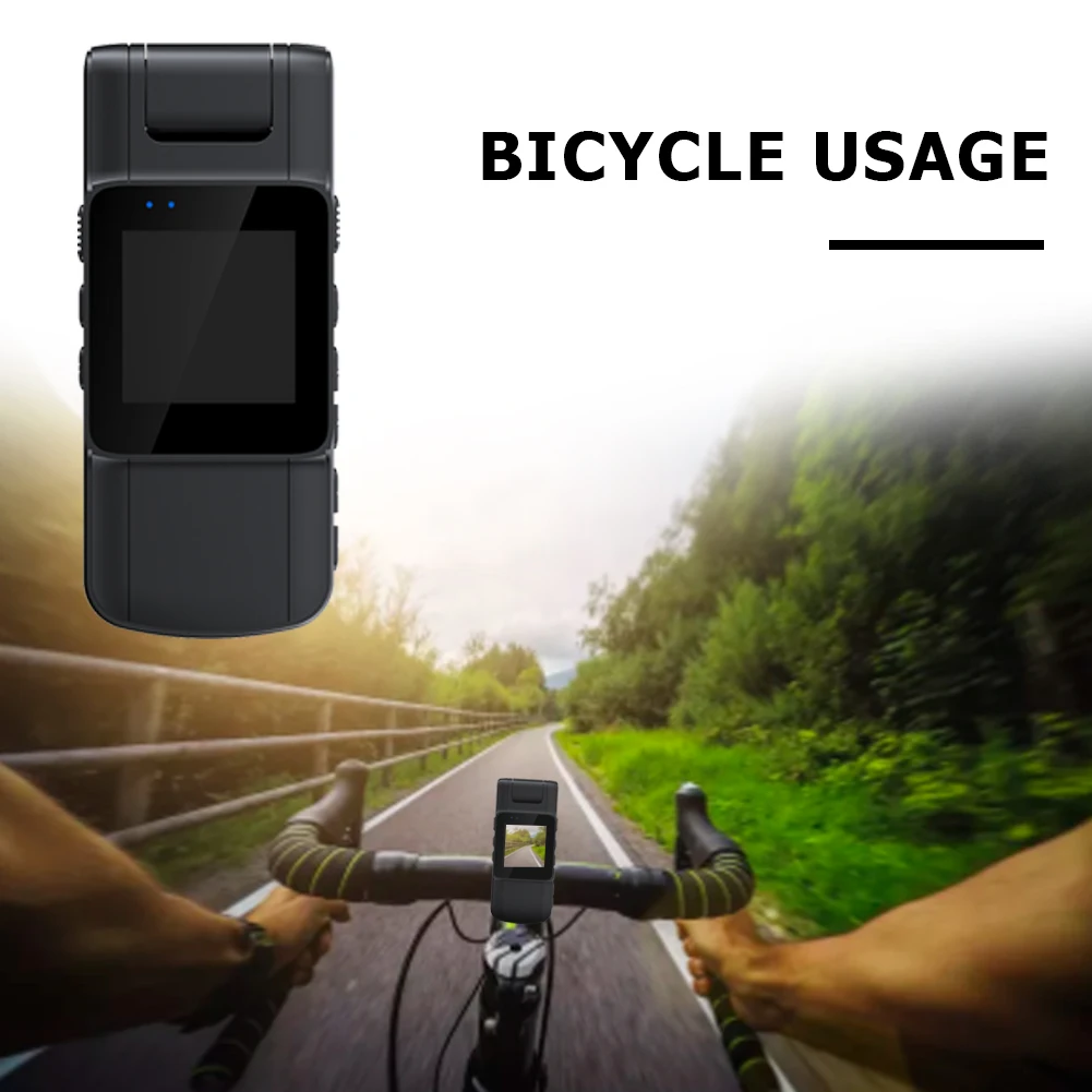 GS06 Mini Body Camera 1080P HD WiFi Sports Camera 180° Rotating Night Vision Digital Video Recorder 1000mAh Bodycam Police Cam