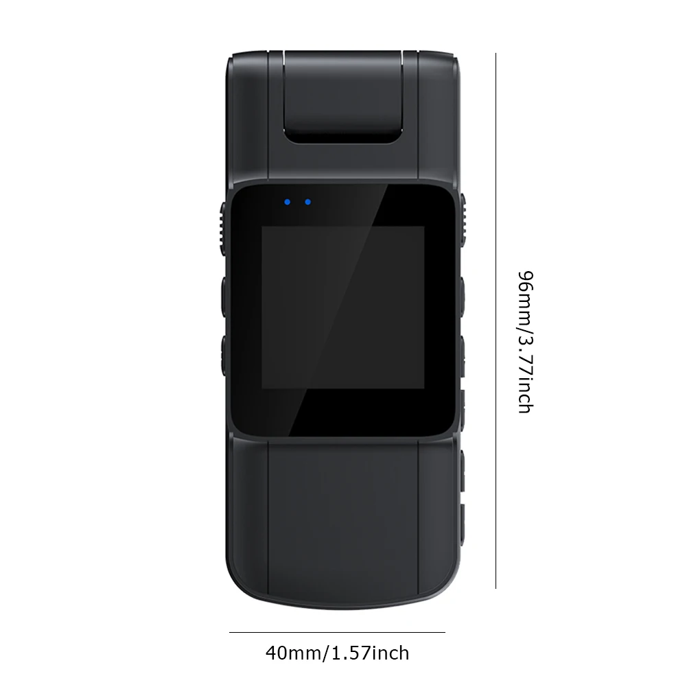 GS06 Mini Body Camera 1080P HD WiFi Sports Camera 180° Rotating Night Vision Digital Video Recorder 1000mAh Bodycam Police Cam