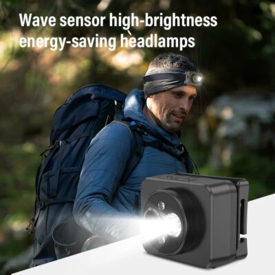 HD 1080P Outdoor Sport Camera Camcorder Head-mounted Action Induction Light Powerful Helmet Video Recording DVR Cam Camping - Image 3