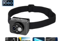 HD 1080P Outdoor Sport Camera Camcorder Head-mounted Action Induction Light Powerful Helmet Video Recording DVR Cam Camping