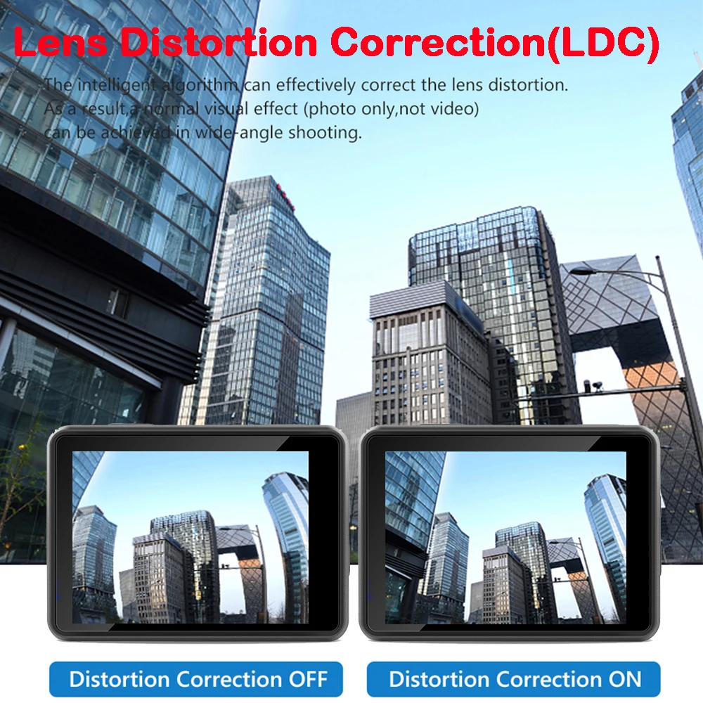 Action Camera 5K30FPS 4K60FPS 48MP 2.0 Touch LCD EIS Dual Screen Wi-Fi 170D DVR Webcam Waterproof 30M 5X Zoom Sports Camera Action Camera 5K30FPS 4K60FPS 48MP 2.0 Touch LCD EIS Dual Screen Wi-Fi 170D DVR Webcam Waterproof 30M 5X Zoom Sports Camera