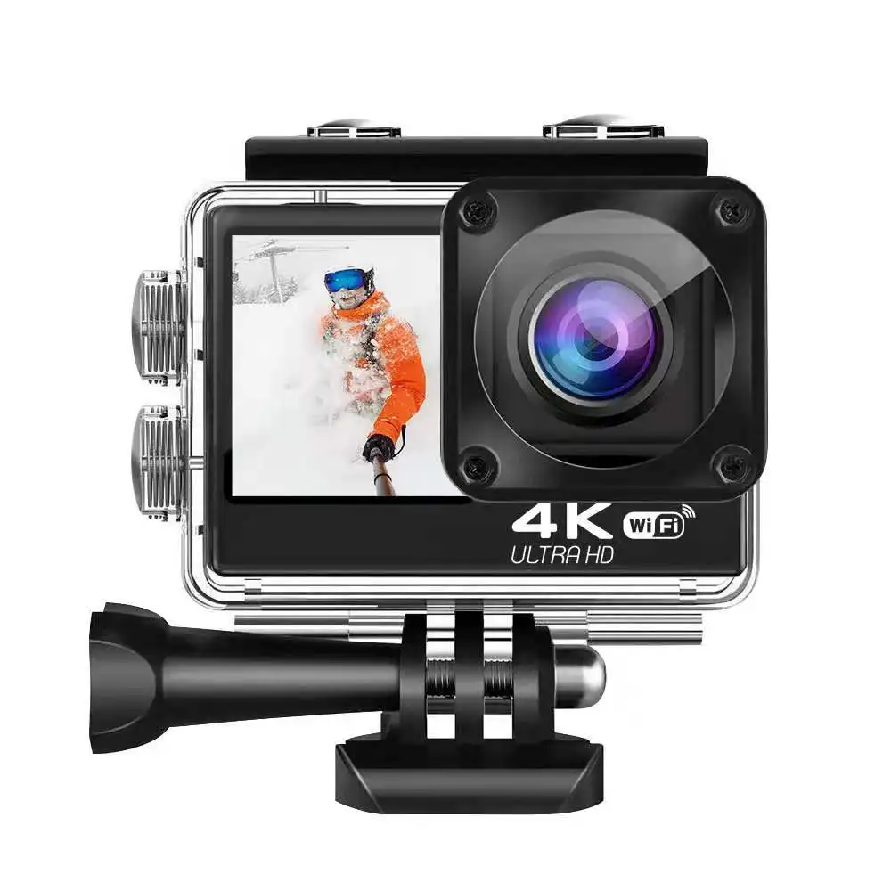 Action Camera 5K30FPS 4K60FPS 48MP 2.0 Touch LCD EIS Dual Screen Wi-Fi 170D DVR Webcam Waterproof 30M 5X Zoom Sports Camera Action Camera 5K30FPS 4K60FPS 48MP 2.0 Touch LCD EIS Dual Screen Wi-Fi 170D DVR Webcam Waterproof 30M 5X Zoom Sports Camera