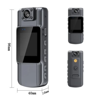 WIFI Camera 1080P Police Body Camera Video Recorder Motorcycle 180° Rotating Bike Sport Camera Night Vision Motion Detection - Image 5