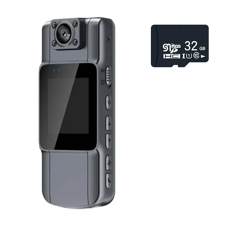 WIFI Camera 1080P Police Body Camera Video Recorder Motorcycle 180° Rotating Bike Sport Camera Night Vision Motion Detection