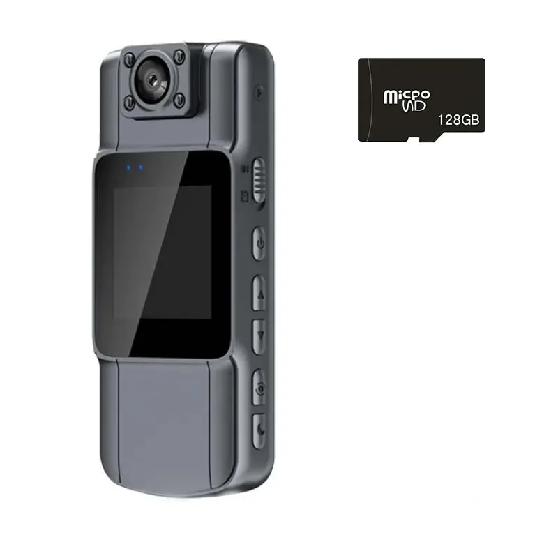 WIFI Camera 1080P Police Body Camera Video Recorder Motorcycle 180° Rotating Bike Sport Camera Night Vision Motion Detection