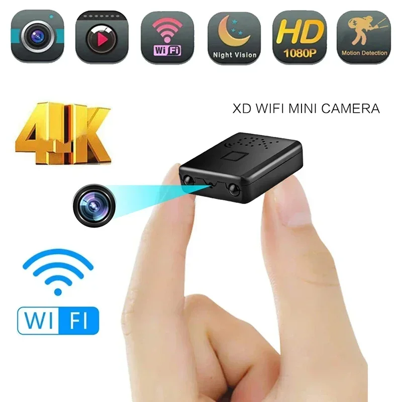 Xiaomi XD Pro Mini Camera Full HD 4K WiFi 5G night vision remote security monitoring home security protect With Motion Detection Xiaomi XD Pro Mini Camera Full HD 4K WiFi 5G night vision remote security monitoring home security protect With Motion Detection