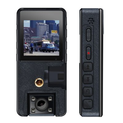 Vandlion A39 1080P Infrared Night Vision HD Mini Camera 1.54'' Screen Dash Cam Small Camcorder 180 degrees Wide Angle Bodycam