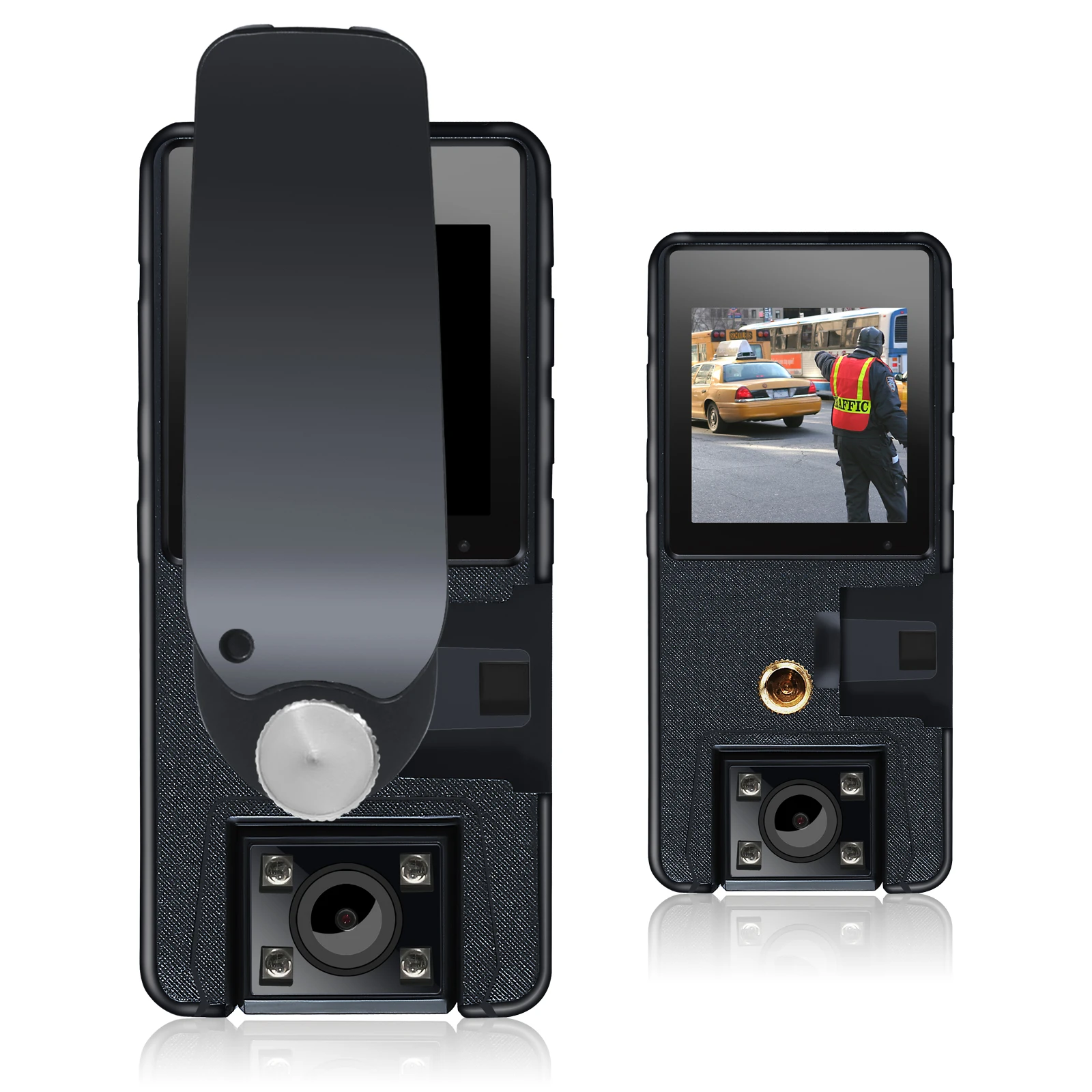 Vandlion A39 1080P Infrared Night Vision HD Mini Camera 1.54'' Screen Dash Cam Small Camcorder 180 degrees Wide Angle Bodycam