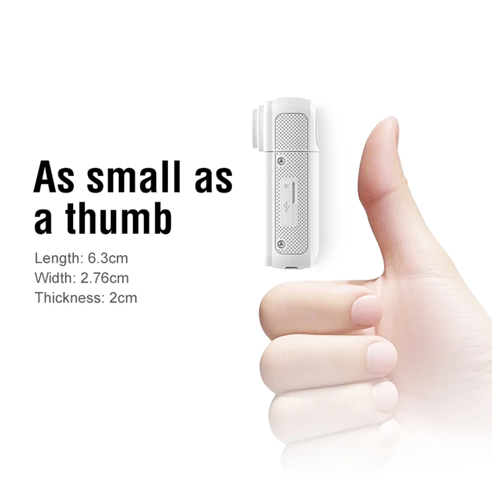 S70 2.7K HD Small Sports Cam 180° Rotate WiFi Thumb Camera Wearable WIFI Bodycam Magnetic Video Recorder Camcorder for Sports