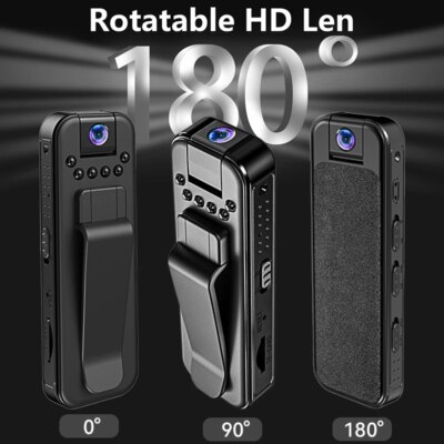 Wifi 1080P Body Mini Camera Portable Digital Video Recorder Police BodyCam Infrared Night Vision Miniature Camcorder - Image 4