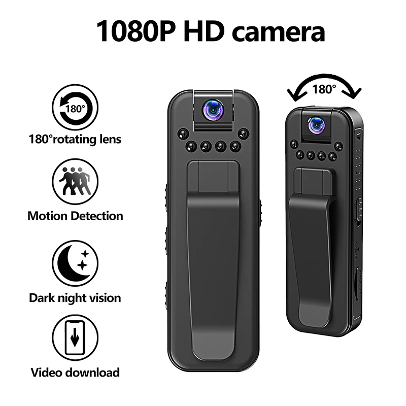 Wifi 1080P Body Mini Camera Portable Digital Video Recorder Police BodyCam Infrared Night Vision Miniature Camcorder