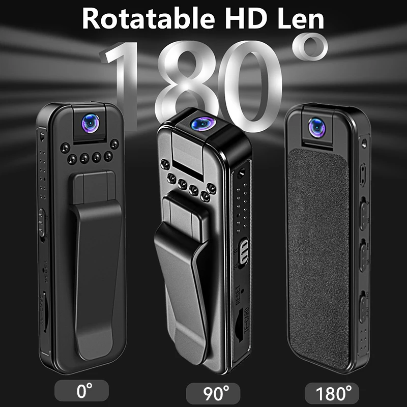 Wifi 1080P Body Mini Camera Portable Digital Video Recorder Police BodyCam Infrared Night Vision Miniature Camcorder