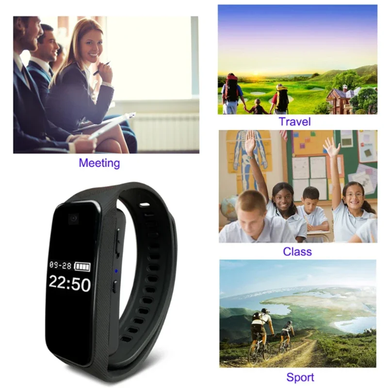 1080P HD Mini Camera Smart Watch Camera Portable Outdoor Sports DV Sports Bracelet Cam Supports Mobile Hotspot Viewing 1080P HD Mini Camera Smart Watch Camera Portable Outdoor Sports DV Sports Bracelet Cam Supports Mobile Hotspot Viewing