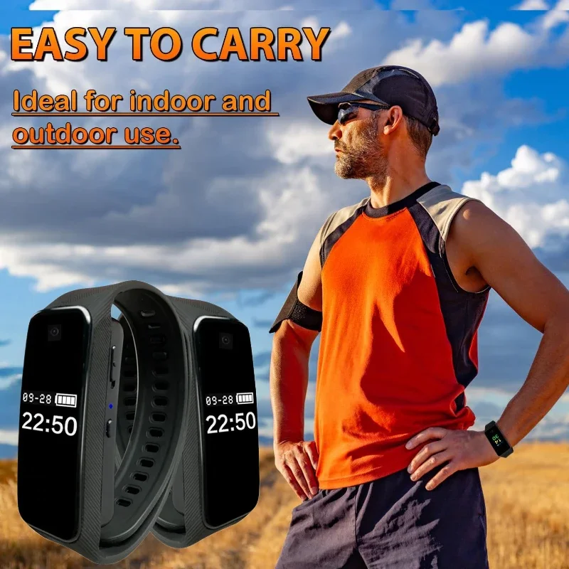 1080P HD Mini Camera Smart Watch Camera Portable Outdoor Sports DV Sports Bracelet Cam Supports Mobile Hotspot Viewing 1080P HD Mini Camera Smart Watch Camera Portable Outdoor Sports DV Sports Bracelet Cam Supports Mobile Hotspot Viewing