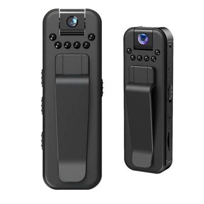 JOZUZE 1080P Sports HD Mini Camera Portable Digital Video Recorder BodyCam Infrared Night Vision Police Camcorder