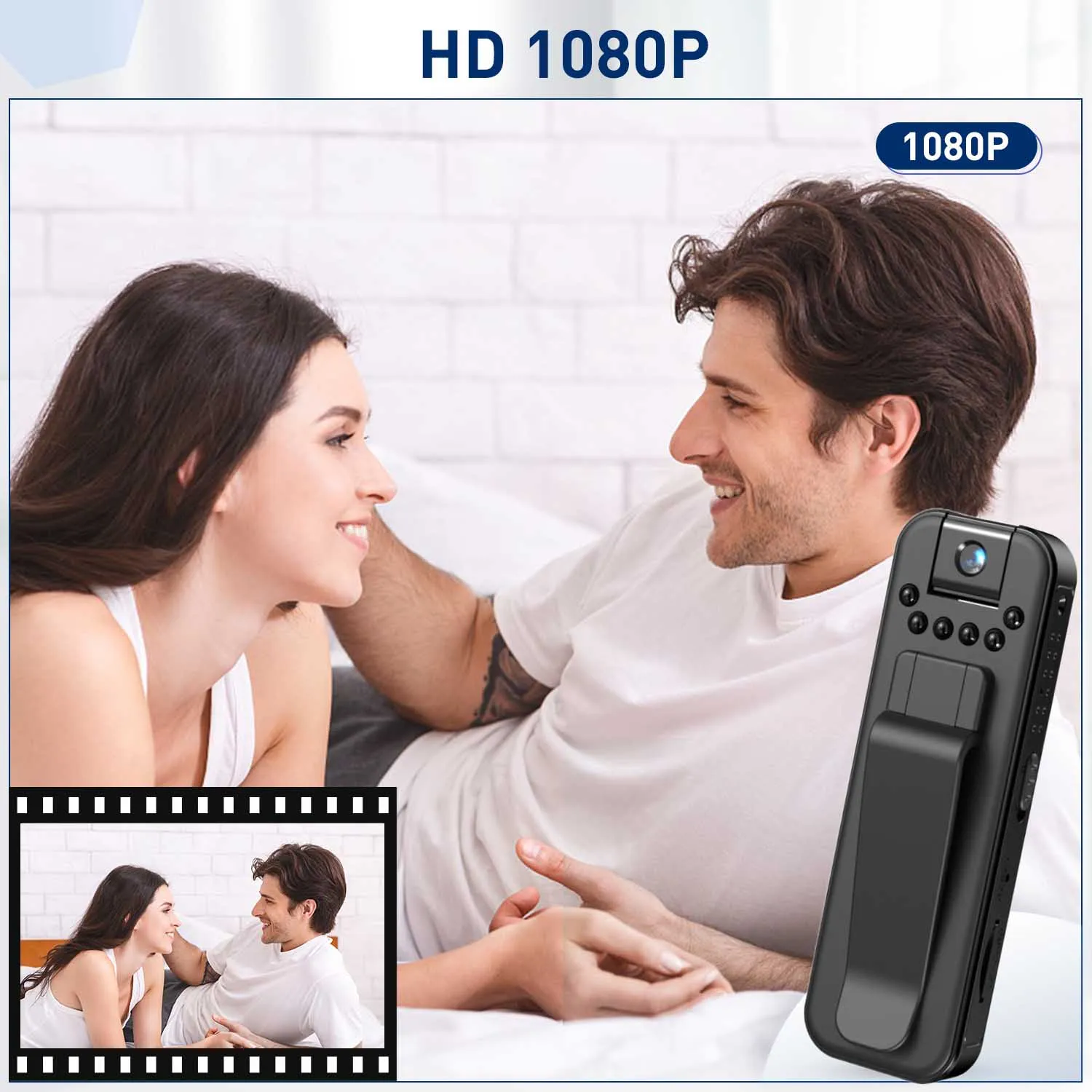 JOZUZE 1080P Sports HD Mini Camera Portable Digital Video Recorder BodyCam Infrared Night Vision Police Camcorder JOZUZE 1080P Sports HD Mini Camera Portable Digital Video Recorder BodyCam Infrared Night Vision Police Camcorder
