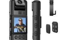 BOBLOV A23 Infrared Night Vision Mini Camera 1080P 180 Rotating len Video Recorder Small Camcorder Police BodyCam Magnetic Clips