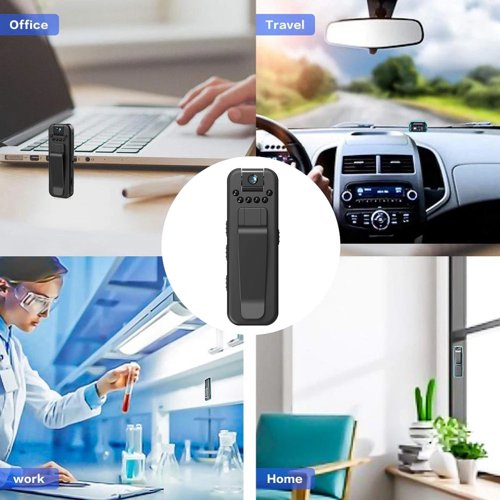 HD 1080P Mini Camera Portable Small Digital Video Recorder Police BodyCam Infrared Night Vision Video Surveillance Camcorder