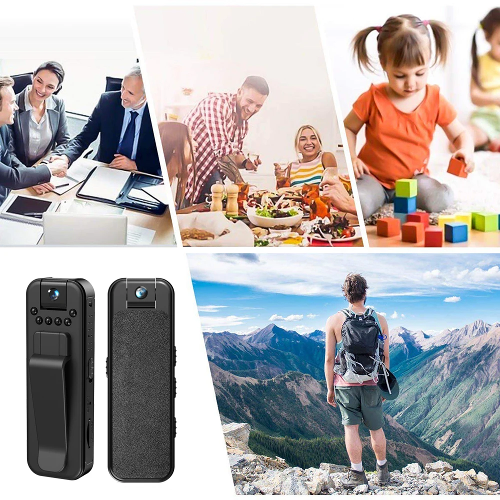 HD 1080P Mini Camera Portable Small Digital Video Recorder Police BodyCam Infrared Night Vision Video Surveillance Camcorder