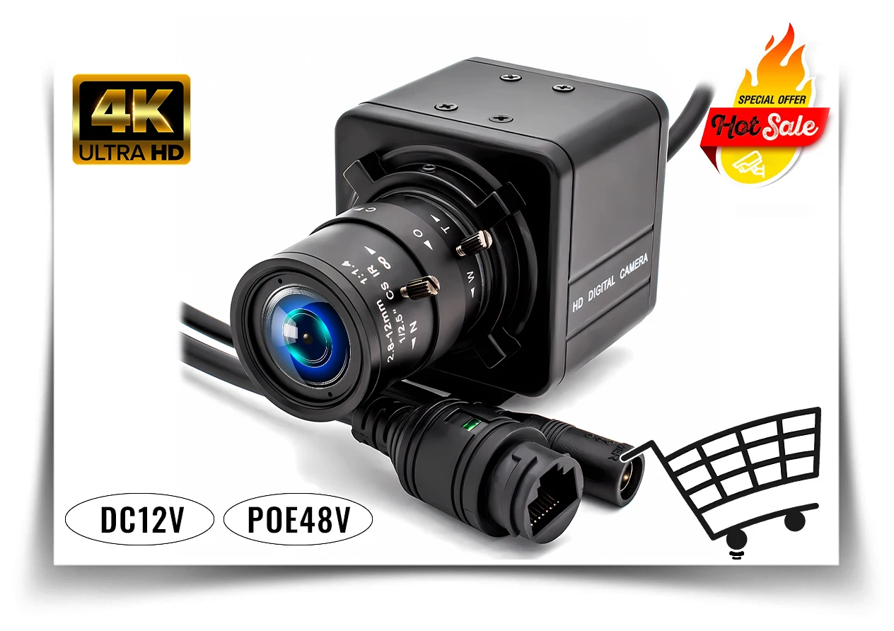 WGWK 4K IP Camera 3/4/5/8MP Stream Camera AutoTracking Network Safety Security Surveillance Varifocal Zoom Mini Onvif POE Webcam