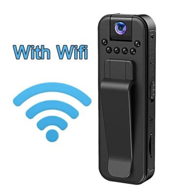 WIth Wifi 1080P Body Mini Camera Portable Small Digital Video Recorder Police BodyCam Infrared Night Vision Miniature Camcorder - Image 3