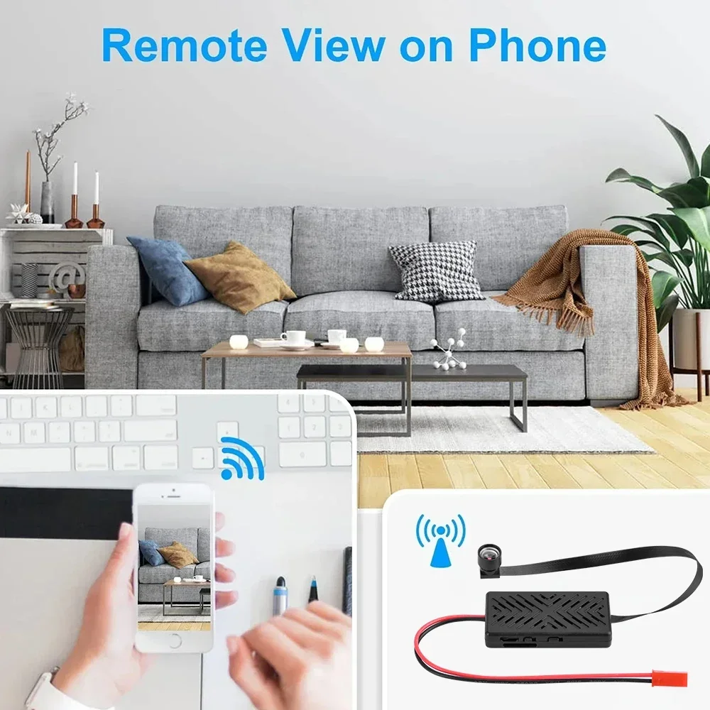 HD 1080P WiFi IP Mini Camera Home Security Motion Detection Micro Camcorder DIY Module Remote Contro Video Recorder Mini Cam
