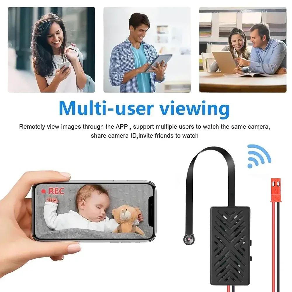 HD 1080P WiFi IP Mini Camera Home Security Motion Detection Micro Camcorder DIY Module Remote Contro Video Recorder Mini Cam
