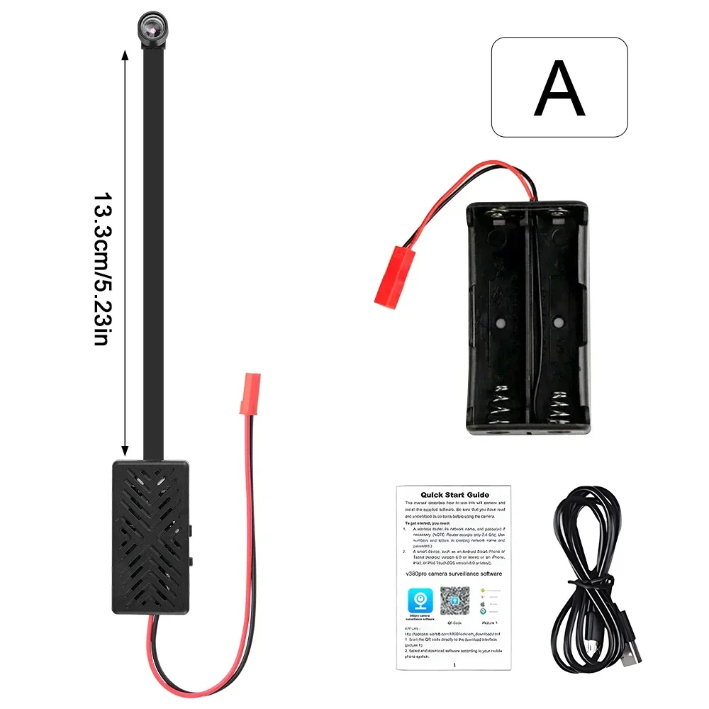 HD 1080P WiFi IP Mini Camera Home Security Motion Detection Micro Camcorder DIY Module Remote Contro Video Recorder Mini Cam