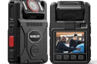 BOBLOV M7 Pro 4K Body Cameras  Mini Camera With LCD Screen 128GB/256GB Video Recorder GPS Bodycam 180° Rotate Camera  Police Cam