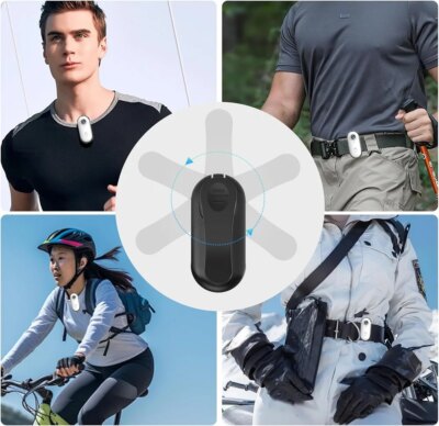 4K HD Outdoor Magnetic POV Camera 30FPS Mini Pet Vlogging Collar Camera for Cats Dogs Wireless Back Clip Mount Necklace Bodycam - Image 4