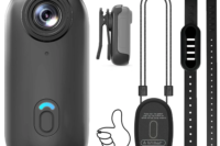 4K HD Outdoor Magnetic POV Camera 30FPS Mini Pet Vlogging Collar Camera for Cats Dogs Wireless Back Clip Mount Necklace Bodycam
