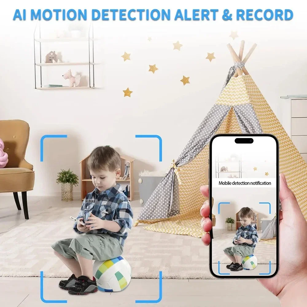 HD1080P Wifi Mini Camera DIY Portable Small Cam  Micro Camcorder P2P Wireless Webcam Loop Recording Support Remote Viewing