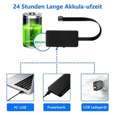 HD1080P Wifi Mini Camera DIY Portable Small Cam  Micro Camcorder P2P Wireless Webcam Loop Recording Support Remote Viewing - Image 6