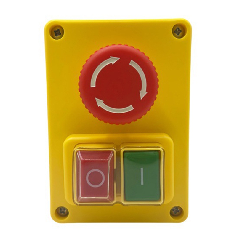 Shop Now KJD17D 250V 16A Electromagnetic Push Button Switch Emergency Stop Switches for Electric Tools & Machine Tool Equipment Shop Now KJD17D 250V 16A Electromagnetic Push Button Switch Emergency Stop Switches for Electric Tools & Machine Tool Equipment