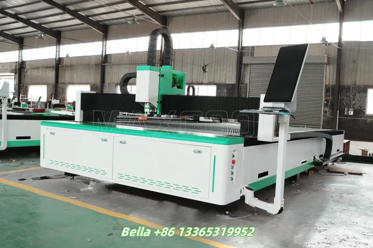 Professional Metal Cutting Machine 1500W 2000W 3000W 6000W 12000w Option Fiber Laser Cutting Machine for Sheet Metal
