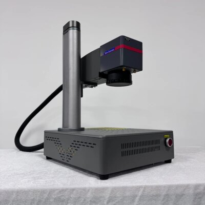 20W Small MINI Compact Protable Best Affordable Desktop Fiber Optic Laser marking engrvaing machine marker metal Jewelry - Image 4