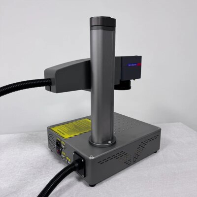 20W Small MINI Compact Protable Best Affordable Desktop Fiber Optic Laser marking engrvaing machine marker metal Jewelry - Image 5