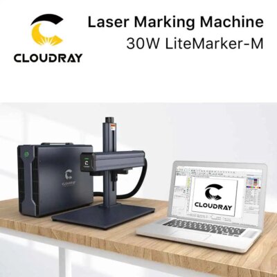 Cloudray 30W Raycus Fiber Laser Marking Machine 110*110mm For Cutting Jewelry Gold Silver Stainless Steel Copper Aluminum Sheet - Image 3