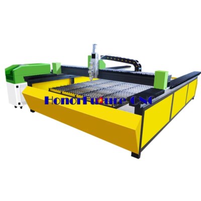 High Quality Factory Cnc Automatic Metal Sheet Steel Fiber Laser Cutting Machine 1500W HF3015H
