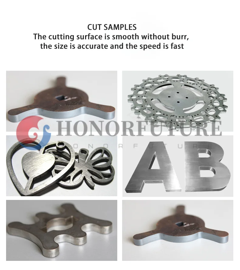 High Quality Factory Cnc Automatic Metal Sheet Steel Fiber Laser Cutting Machine 1500W HF3015H
